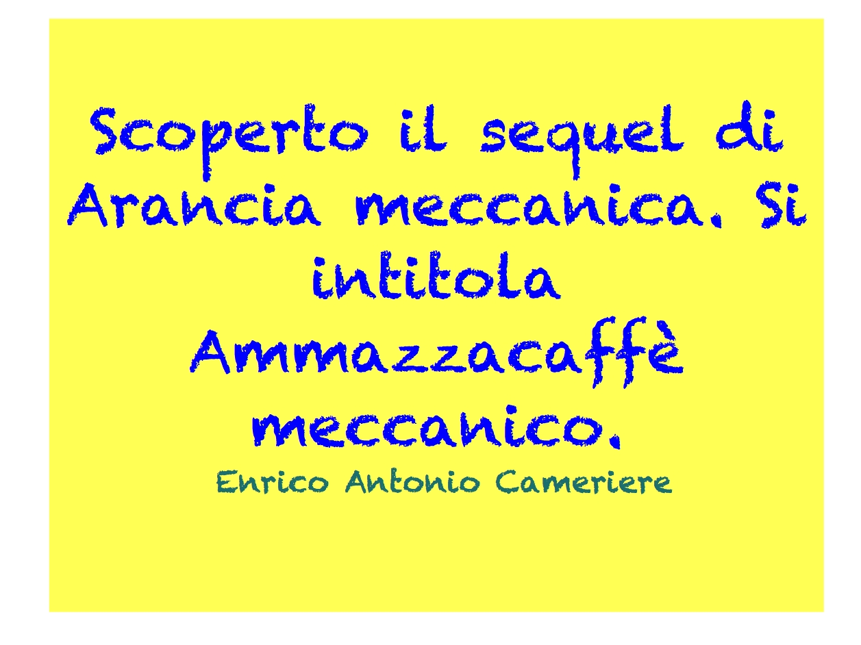 arancia meccanica