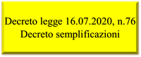 03/08/2020 - Decreto semplificazioni