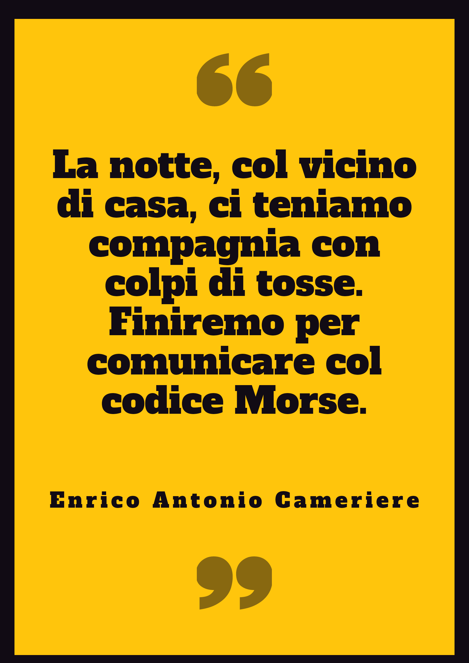 la notte...