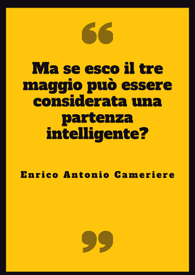 ma se esco... ma se esco...