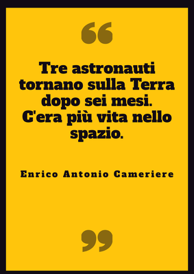 tre astronauti...