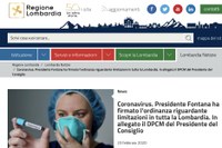 24/02/2020 - In Lombardia l’ordinanza riguardante limitazioni per l’emergenza Coronavirus