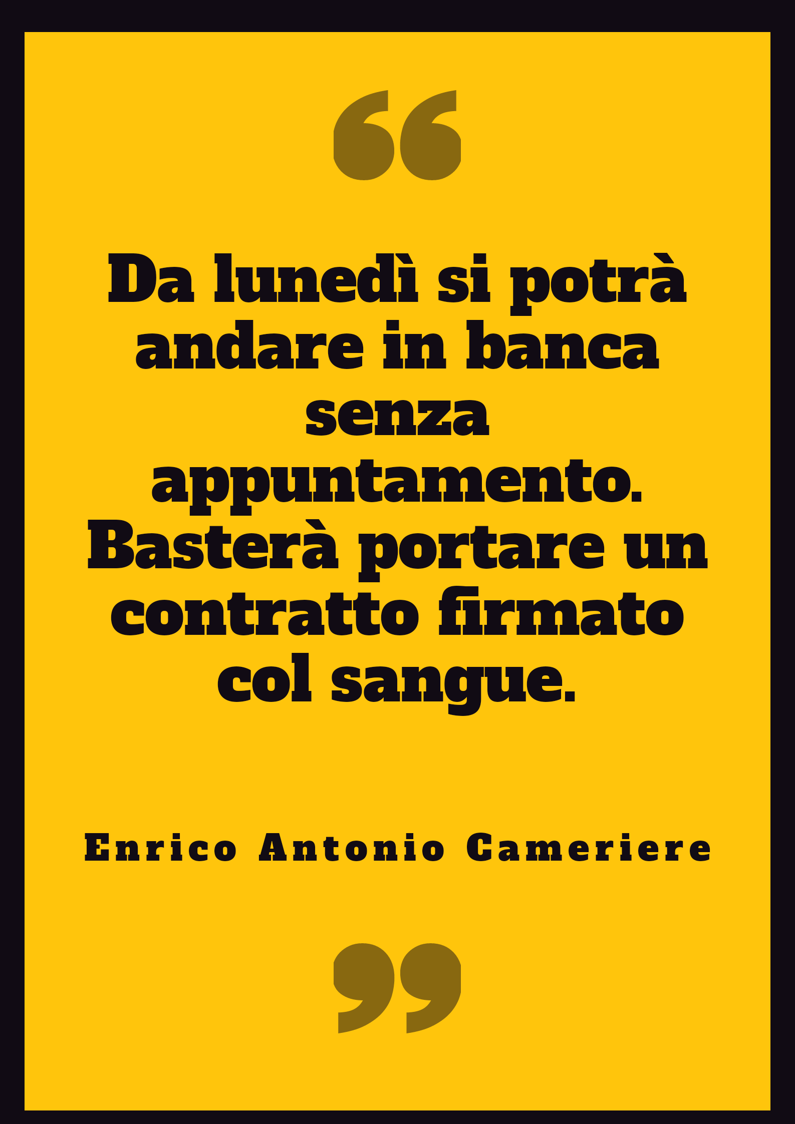 da lunedì
