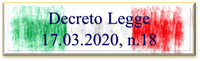 23/03/2020 - D.l. 18/2020: alcune cose che non convincono