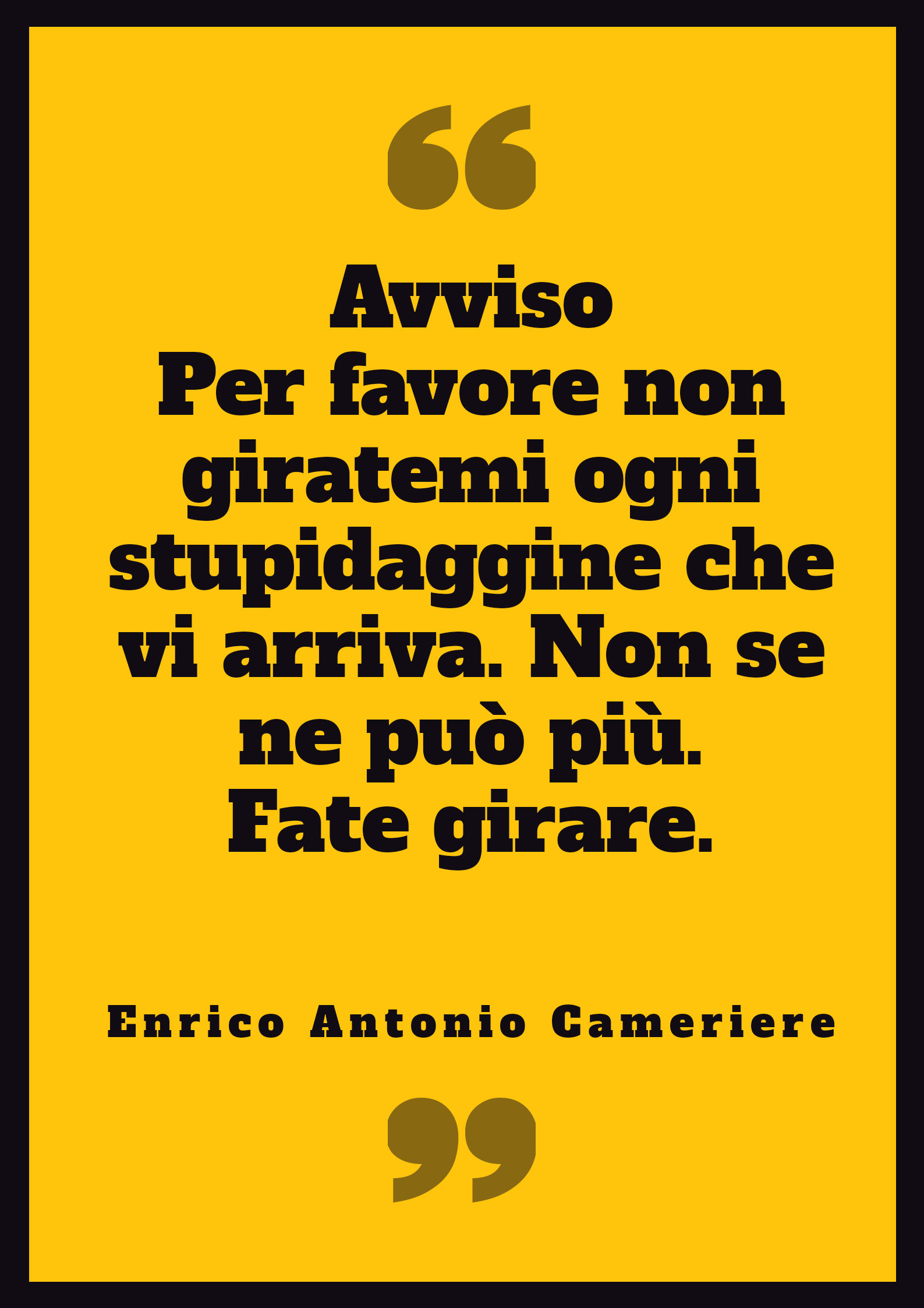 avviso