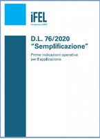 04/09/2020 - DL Semplificazione: prime indicazioni operative per i Comuni