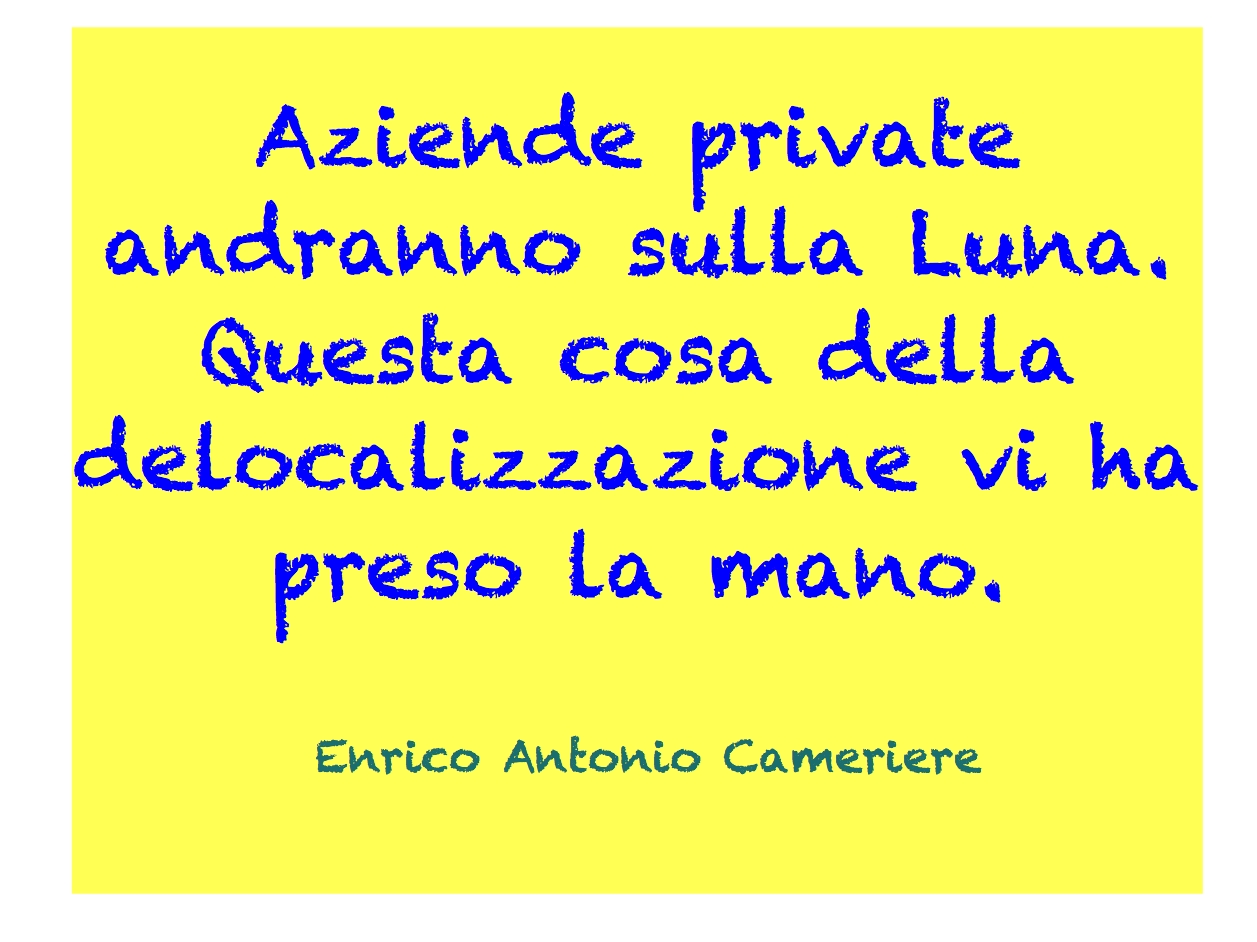 luna delocalizzazione