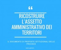 16/07/2018 - “Ricostruire l’assetto amministrativo dei territori”