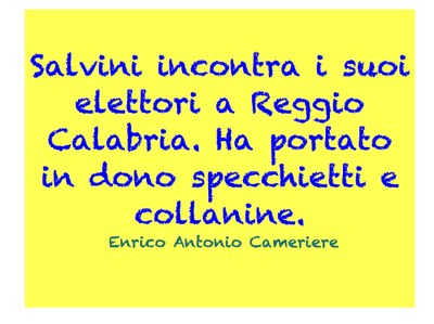 salvini salvini