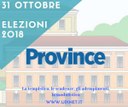 22/09/2018 - 31 ottobre 2018 Elezioni Province