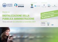 30/08/2021 - Entro il 16 settembre le domande di partecipazione al Master della digitalizzazione della PA (3a edizione)