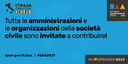 14/05/2021 - Partecipa alla Settimana dell’Amministrazione aperta (17-21 maggio 2021) 