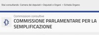 16/11/2021 - Audizione della Associazione Vighenzi su semplificazione procedure amministrative