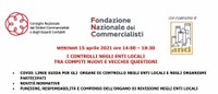 14/04/2021 - Webinar sui controlli negli enti locali 