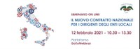 05/03/2021 -  Seminario su “Il nuovo contratto nazionale per i dirigenti degli enti locali”: Relazioni, FAQ e link con la registrazione dell’evento