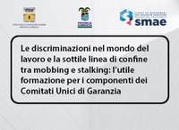 25/03/2021 - Corso di formazione provinciale per i componenti dei  Comitati Unici di Garanzia- CUG