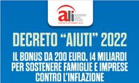 05/05/2022 - Decreto “Aiuti” 2022: le schede di ALI – Autonome Locali Italiane