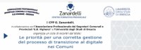 16/09/2022 - Le priorità per una corretta gestione del processo di transizione al digitale nei Comuni