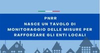 11/02/2022 - Pnrr, nasce un tavolo di monitoraggio delle misure per rafforzare gli enti locali