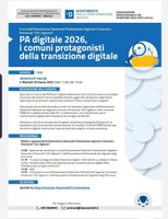 25/03/2021 - PA digitale 2026, i comuni protagonisti della transizione digitale