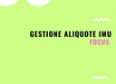 27/09/2023 - Gestione aliquote IMU Focus