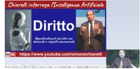 29/01/2024 - Chiarelli interroga l’Intelligenza Artificiale - DIRITTO - a cura di Simone Chiarelli 